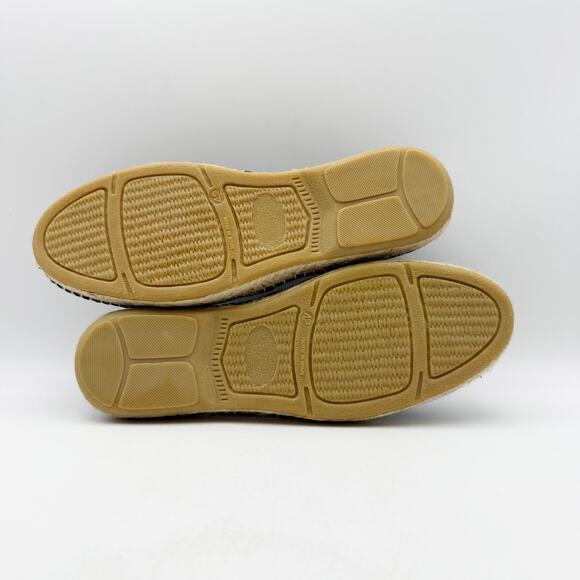 VISCATA Mens Sitges Espadrille Flats EU 42 US 9 Black Slip On NIB - Picture 11 of 12